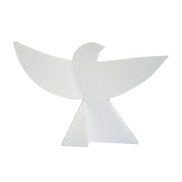 Escultura Flor Azul